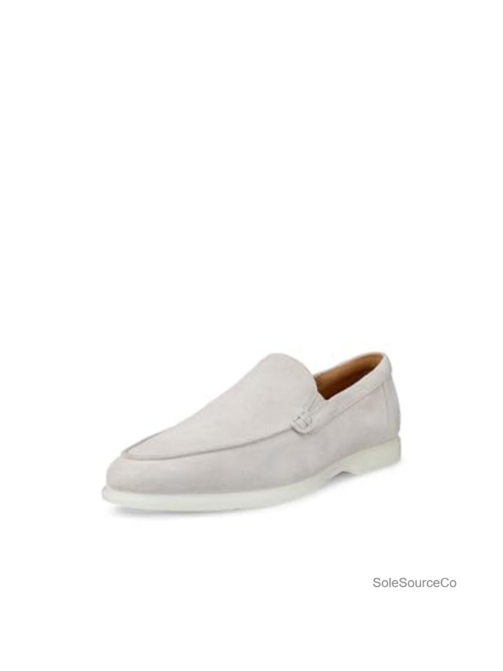 Men's Suede Leather Slip On Loafers Comfort Walking Shoes